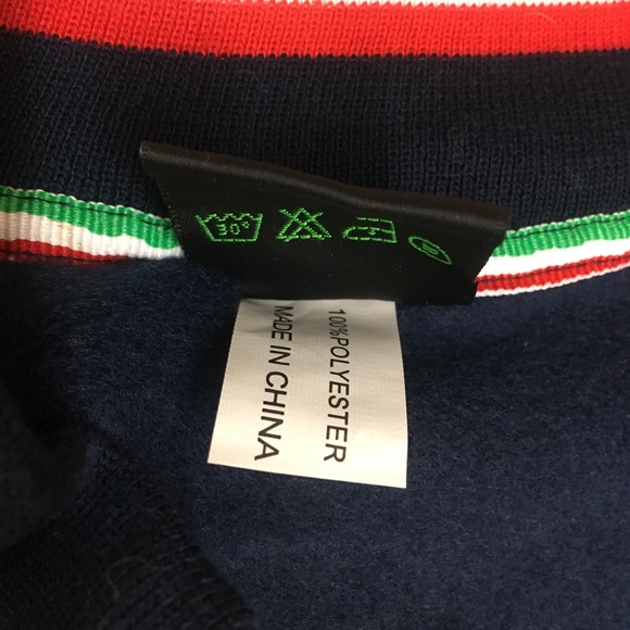 Naqi Italia Zip Up Sweater size Large - Picture 5 of 6